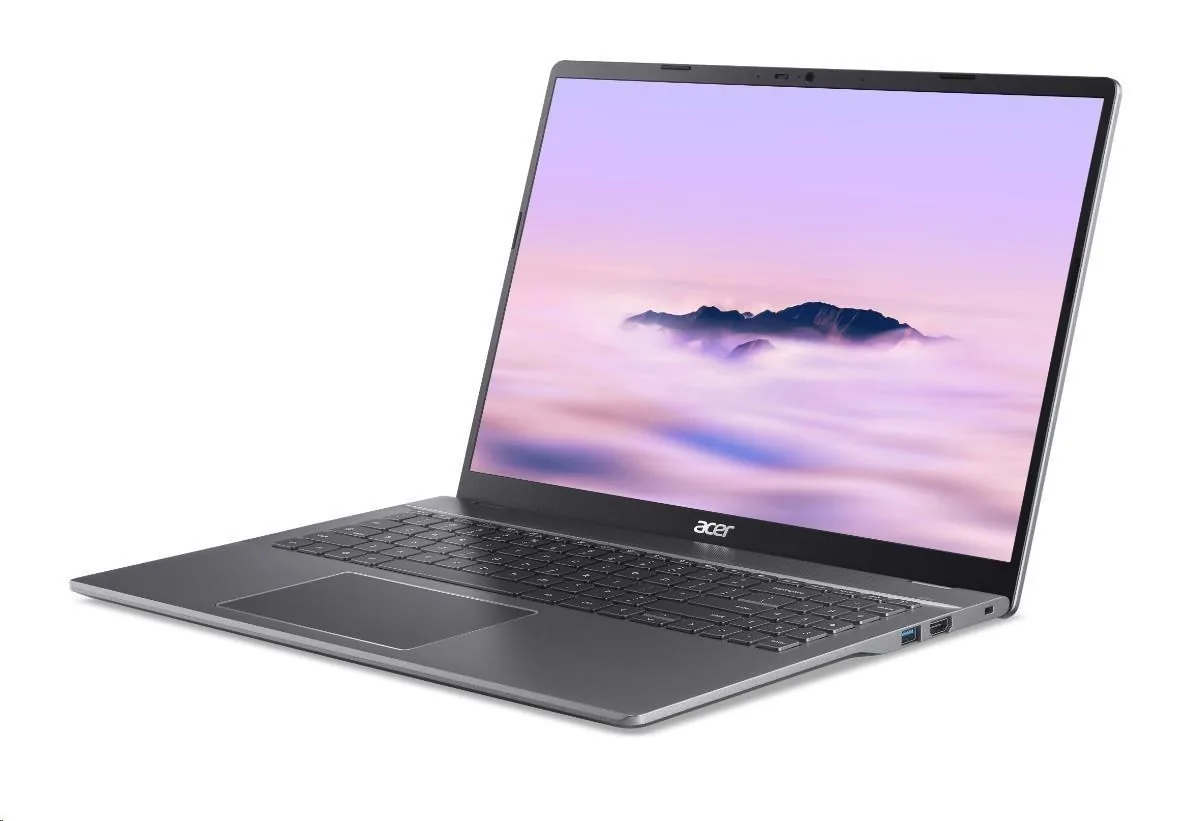 ACER Chromebook Plus 516 (CB516-1HT-57NV),Core 5 120U,16"WUXGA,16GB,256GB SSD,Intel,Chrome OS,Gray