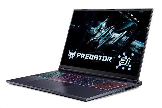 ACER NTB Predator Helios Neo 18 AI (PHN18-72-97RV),Ultra 9 275HX,18"WQXGA,32GB,1TB SSD,RTX 5060,Linux,Black