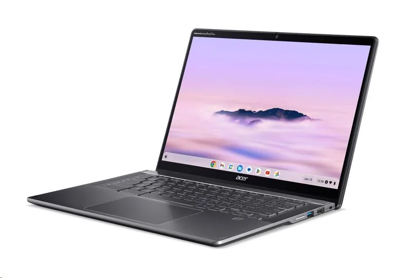 ACER NTB Chromebook Plus Spin 514 (CP514-4HN-55KB),Core 5 120U,14"WUXGA,8GB,256GB SSD,UHD,Chrome,Gray