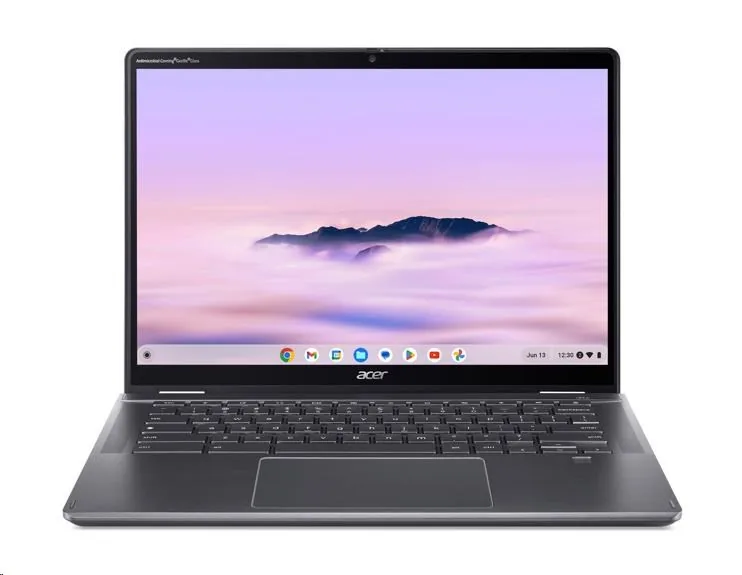 ACER NTB Chromebook Plus Spin 514 (CP514-4HN-55KB),Core 5 120U,14"WUXGA,8GB,256GB SSD,UHD,Chrome,Gray