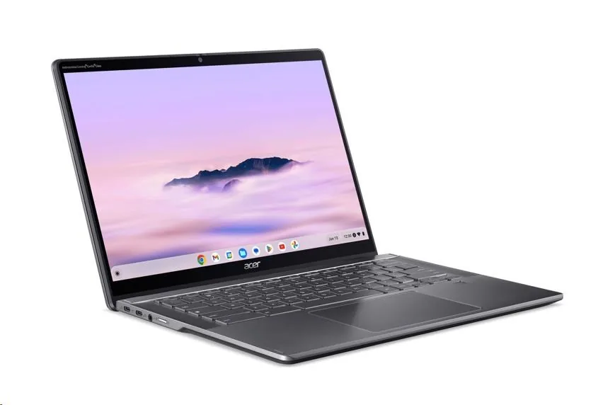 ACER NTB Chromebook Plus Spin 514 (CP514-4HN-55KB),Core 5 120U,14"WUXGA,8GB,256GB SSD,UHD,Chrome,Gray