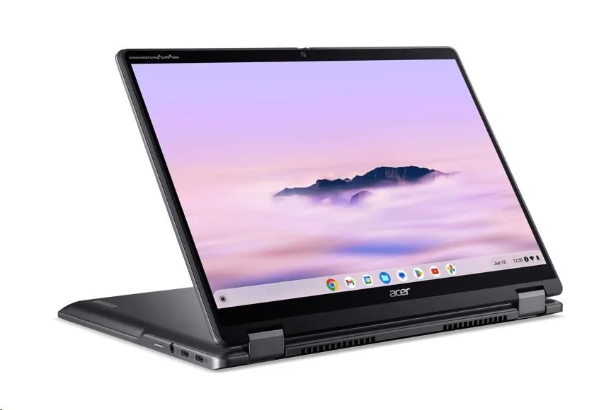 ACER NTB Chromebook Plus Spin 514 (CP514-4HN-55KB),Core 5 120U,14"WUXGA,8GB,256GB SSD,UHD,Chrome,Gray