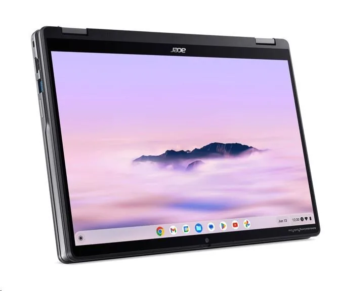 ACER NTB Chromebook Plus Spin 514 (CP514-4HN-55KB),Core 5 120U,14"WUXGA,8GB,256GB SSD,UHD,Chrome,Gray