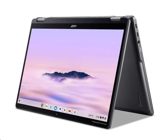 ACER NTB Chromebook Plus Spin 514 (CP514-4HN-55KB),Core 5 120U,14"WUXGA,8GB,256GB SSD,UHD,Chrome,Gray