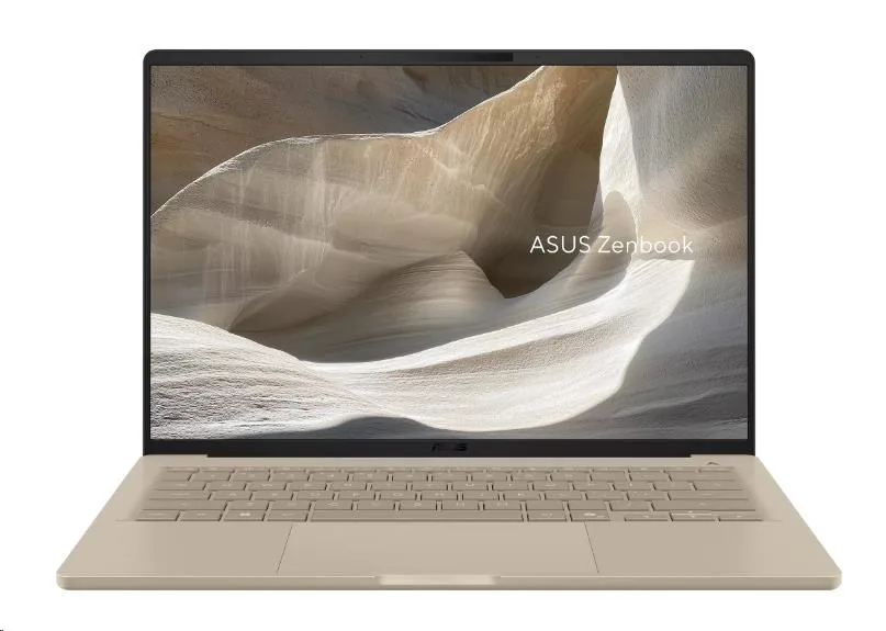 ASUS NTB Zenbook 14 (UX3407NA-OLED198X), Snap X2E88100, 14" 1920 x 1200, 32GB, 1TB SSD, Adreno, W11 Pro, Beige
