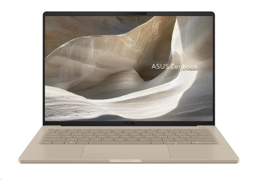 ASUS Zenbook A14 OLED/UX3407NA-OLED218W/SD-X2E-88-100/14"/WUXGA/16GB/512GB/Adreno/W11H/Gold/2R