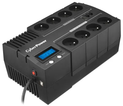 CyberPower BRICs Series II SOHO LCD UPS 1000VA 600W, české zásuvky