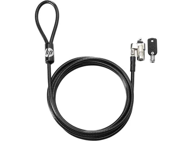 HP Keyed Cable Lock - Bezpečnostní kabelový zámek - 1.83 m