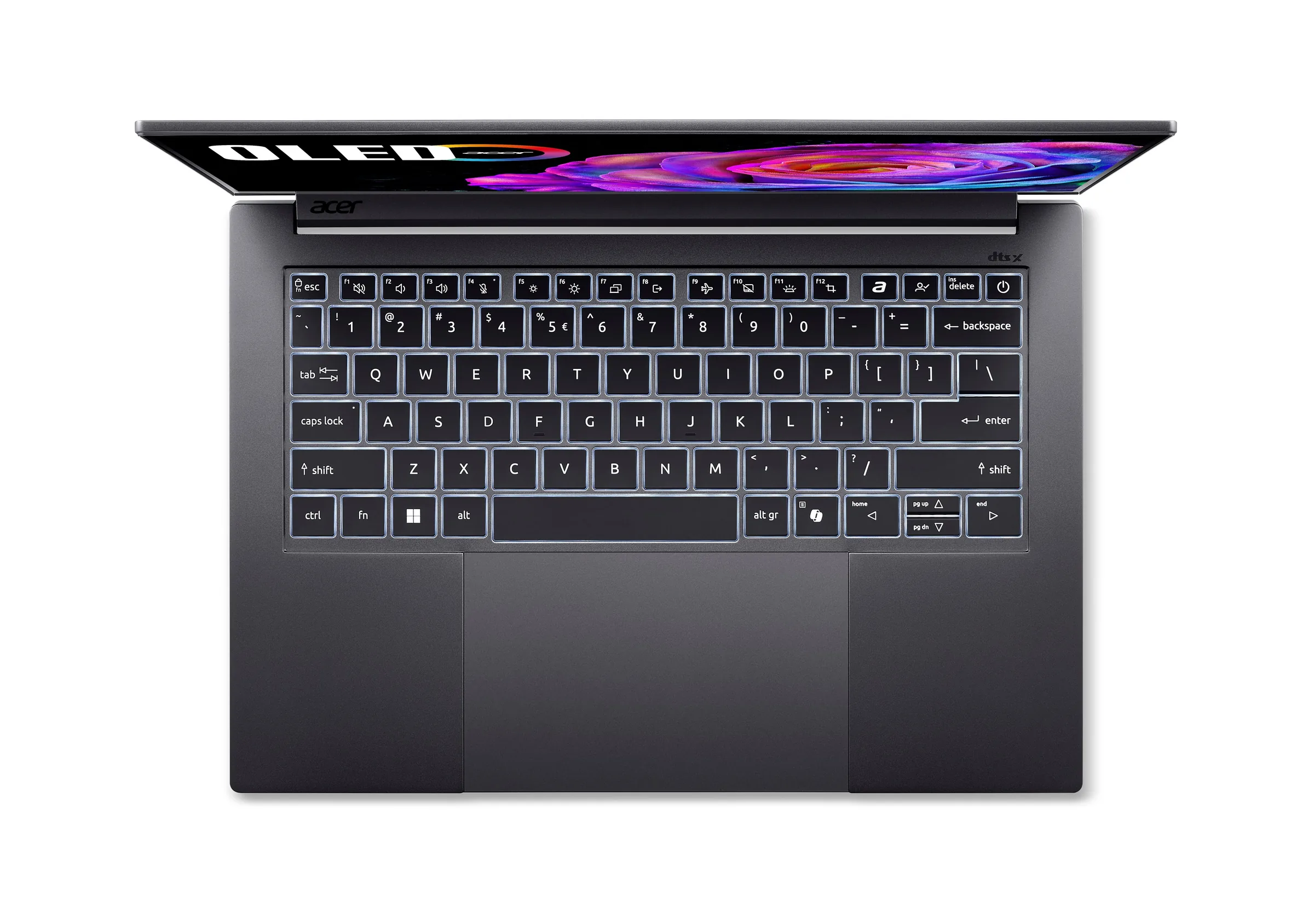 Acer Swift X 14/SFX14-61G-R542/AI7-350/14,5"/2880x1800/T/32GB/1TB/RTX 5060/W11H/Gray/2R