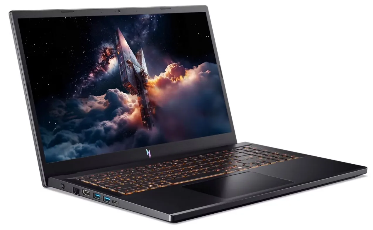 Acer Nitro V 15/ANV15-52-73XE/7-240H/15,6"/FHD/16GB/512GB/RTX 5060/Linux/Black/2R