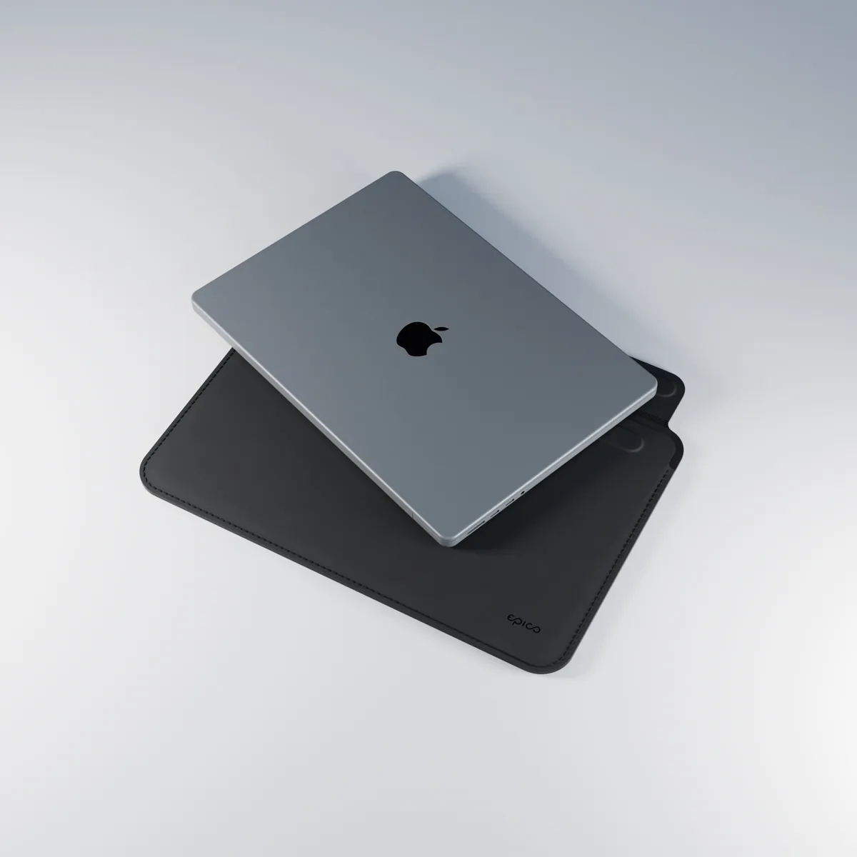 Epico TechGrain Sleeve MacBook Pro 13,3"/Air 13,6" - černá