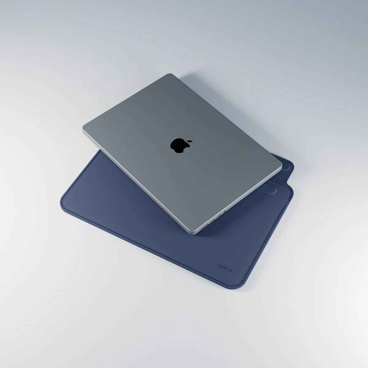 Epico TechGrain Sleeve MacBook Pro 13,3"/Air 13,6" - tmavě modrá