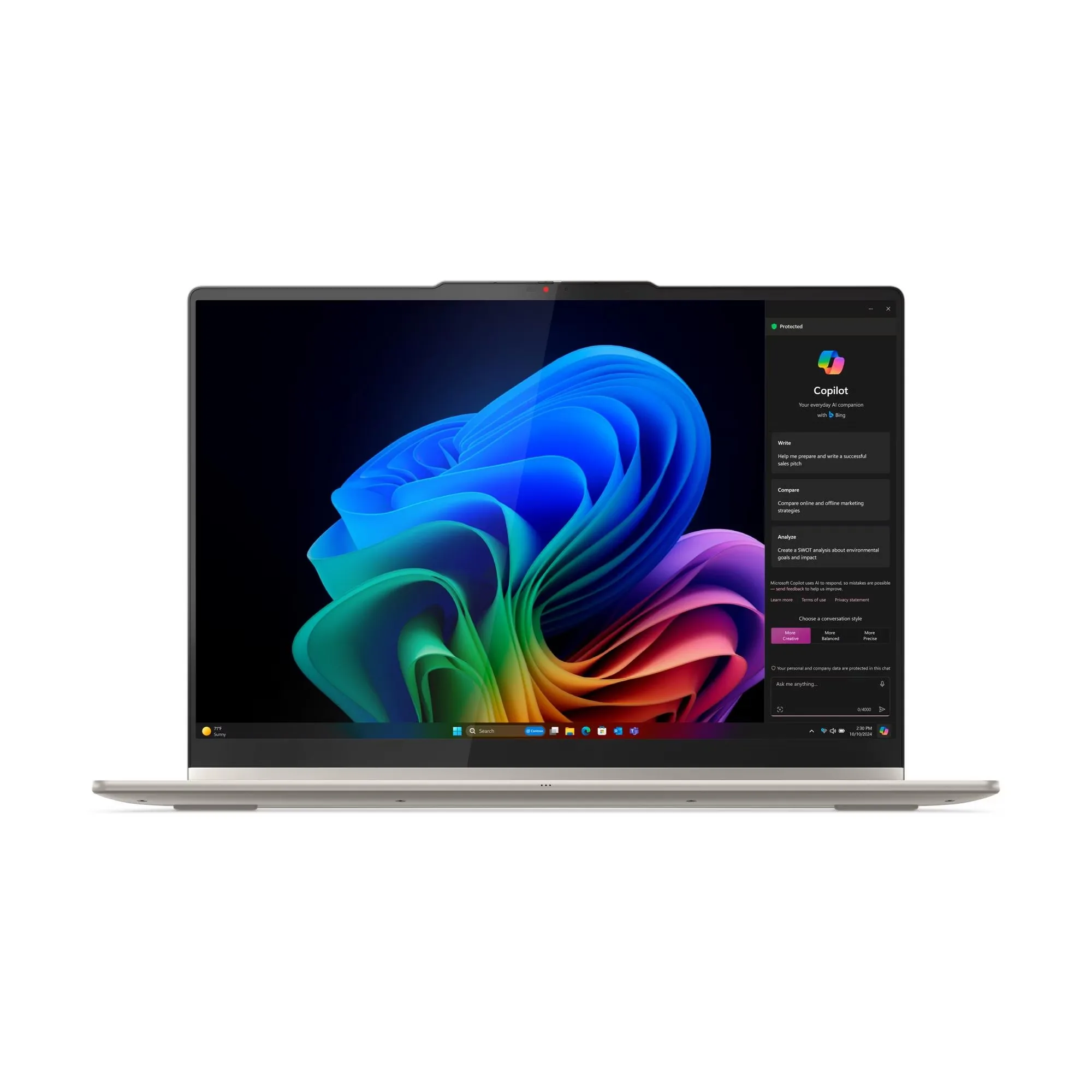 Lenovo Yoga 7 2-in-1/16AKP10/AI7-350/16"/2880x1800/T/32GB/1TB/AMD int/bez OS/Seashell/3R On-Site