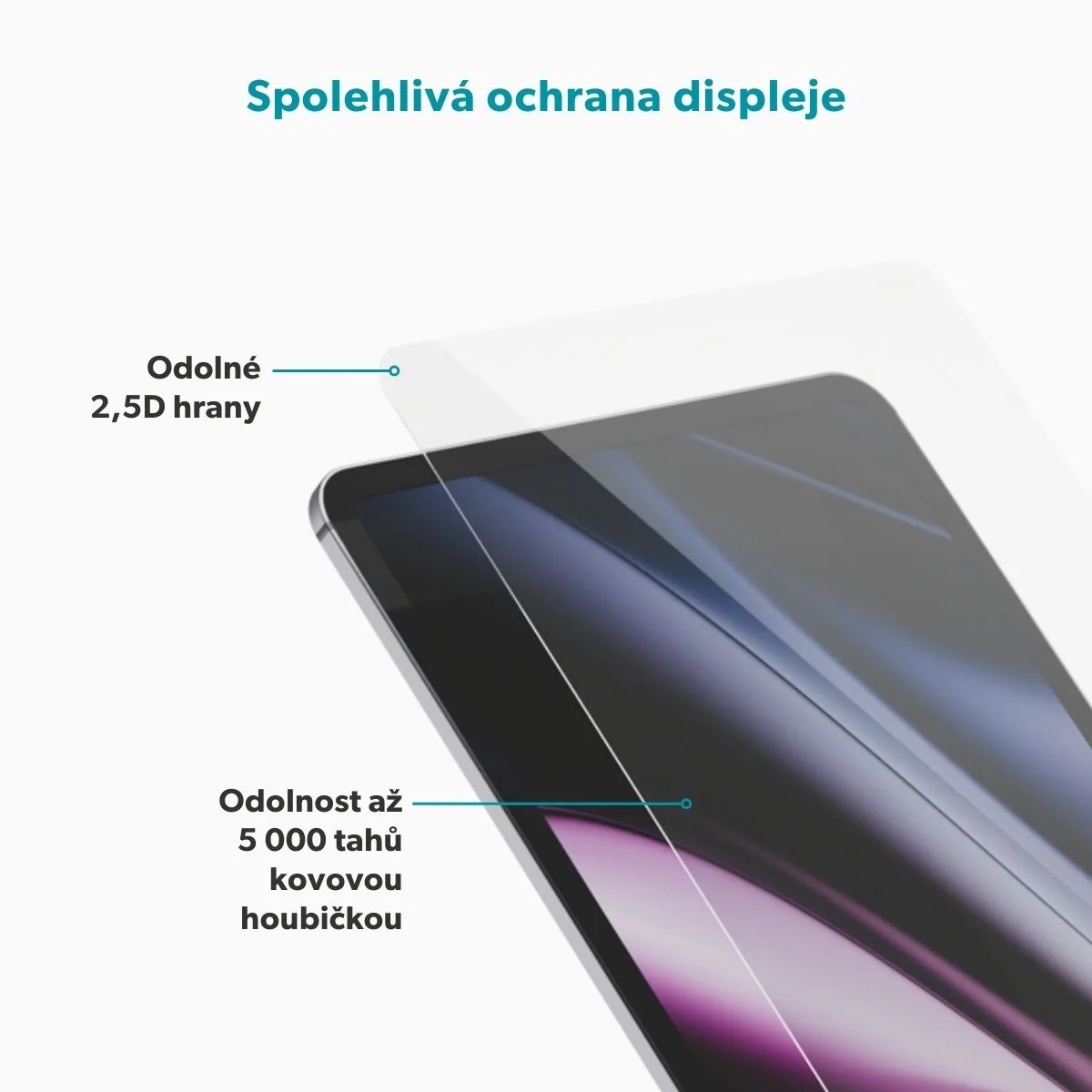 Epico Glass Screen Protector iPad 10,9"/11” (A16) s aplikátorem