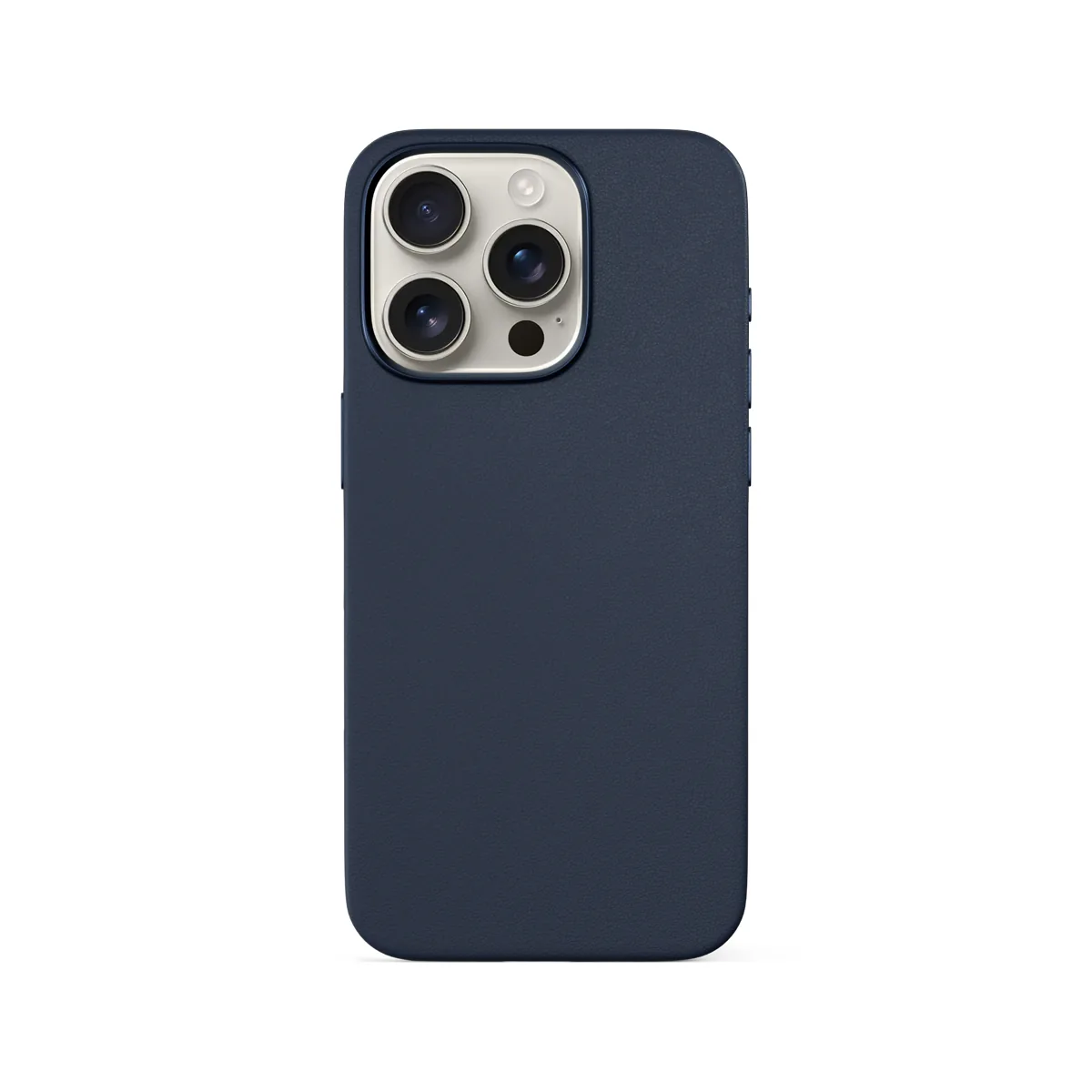Epico Mag+ kožený kryt iPhone 16 Pro Max - modrá