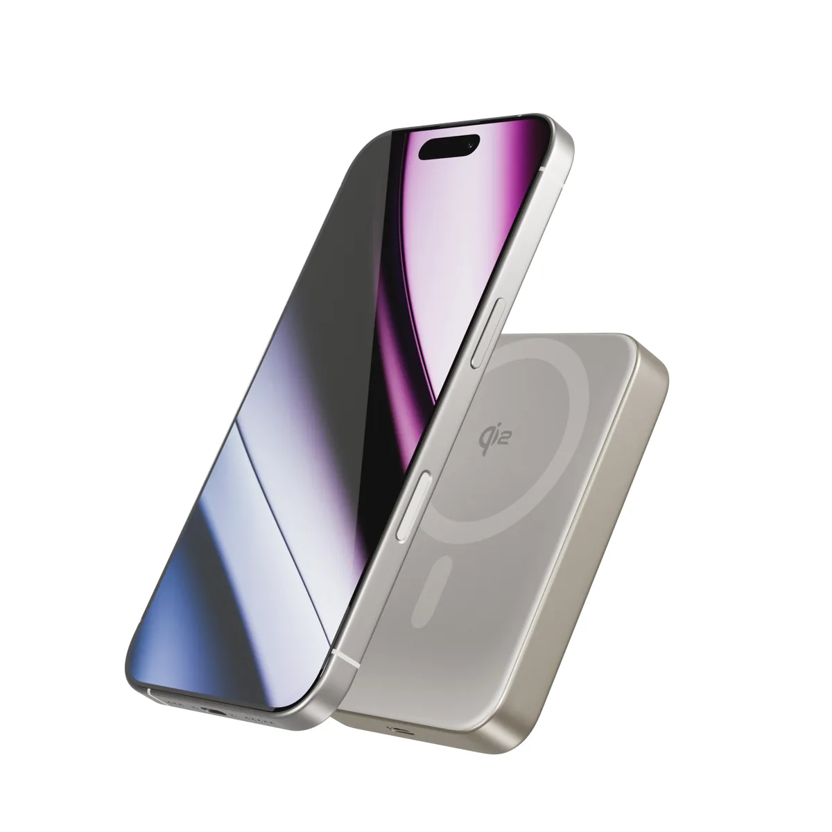 Epico Qi2 10000mAh Alu Mag+ PowerBanka EM71b-titan