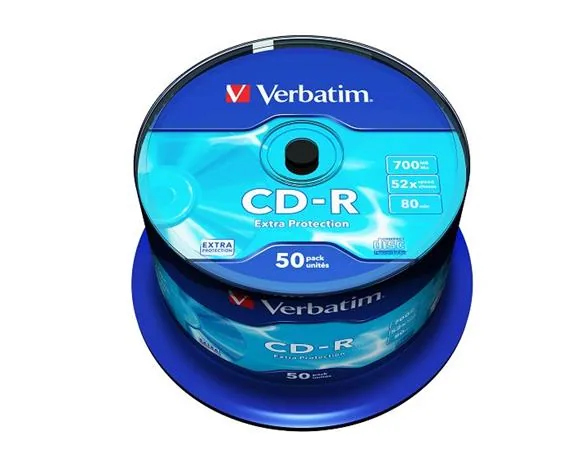VERBATIM CD-R(50-Pack)Spindl/52x/700MB