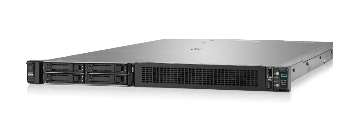 HPE Server DL320 G11 4510, 1P, 2x32GB, 2x480GB SDD, MR408i-o, 8SFF, iLO6, 2x1000W, 1U, Rack, 3 3 3 Smart Choice