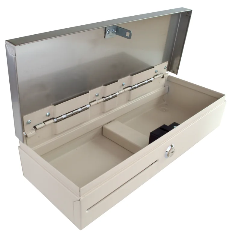 Pokladní zásuvka flip-top FT-460C3 - s kab, bílá