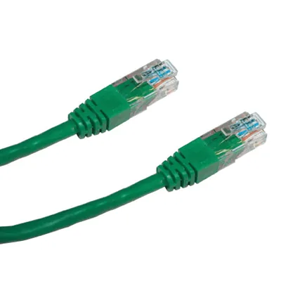 DATACOM Patch cord UTP Cat6 1m zelený