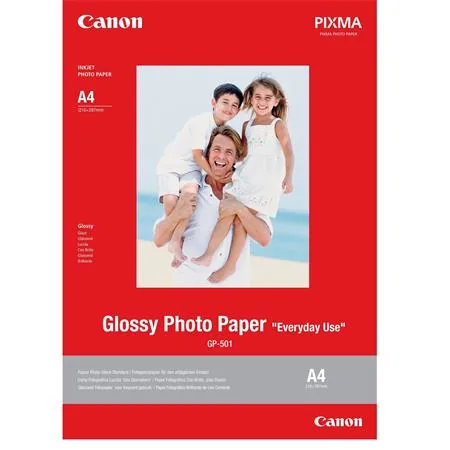 Canon GP-501 - Lesklý - bílá - A4 (210 x 297 mm) 20 listy fotografický papír - pro PIXMA TS7450i