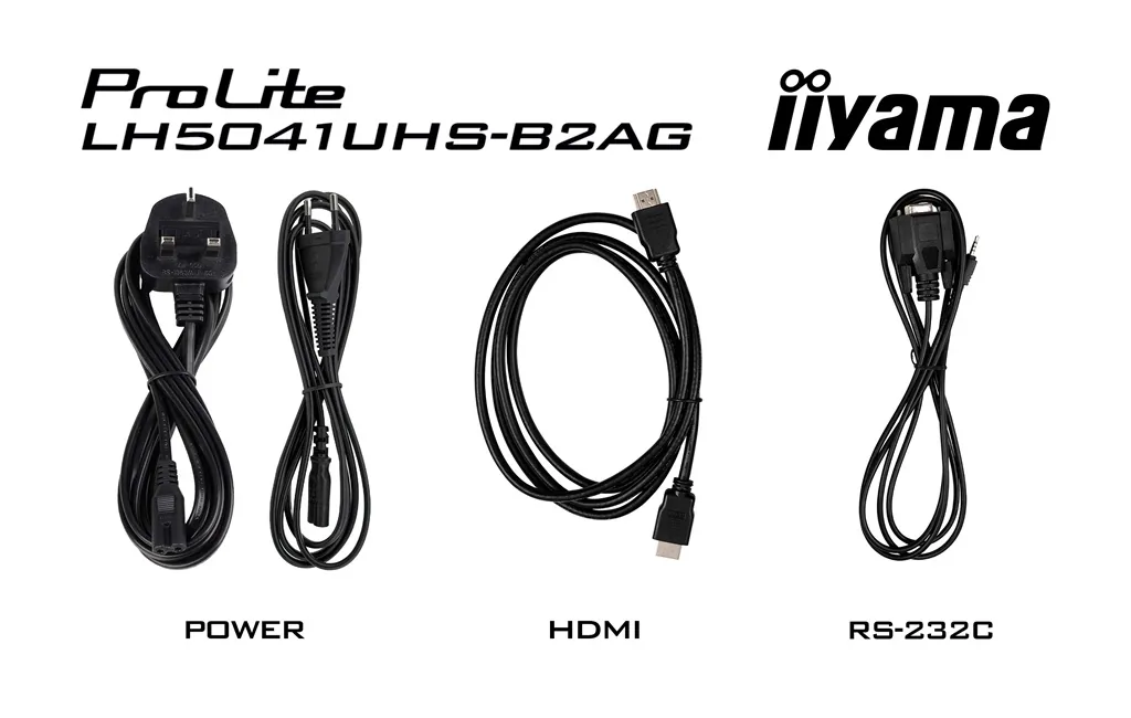 iiyama ProLite LH5041UHS-B2AG - 50" Třída úhlopříčky displej LCD s LED podsvícením - digital signage - s vestavěný přehrávač médií SoC - 4K UHD (2160p) 3840 x 2160 - černá, lesklý