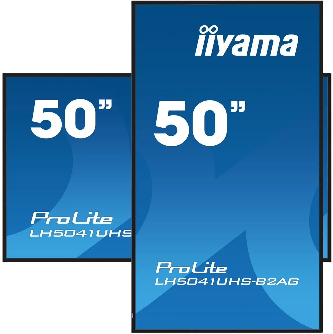 iiyama ProLite LH5041UHS-B2AG - 50" Třída úhlopříčky displej LCD s LED podsvícením - digital signage - s vestavěný přehrávač médií SoC - 4K UHD (2160p) 3840 x 2160 - černá, lesklý