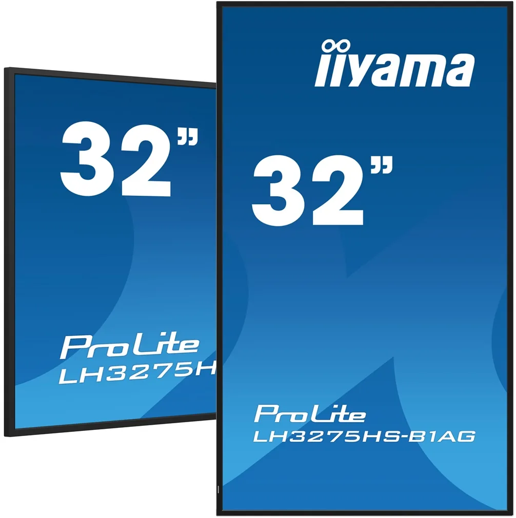 iiyama ProLite LH3275HS-B1AG - 32" Třída úhlopříčky displej LCD s LED podsvícením - digital signage - s vestavěný přehrávač médií SoC - Android - 1080p 1920 x 1080 - černá, matná