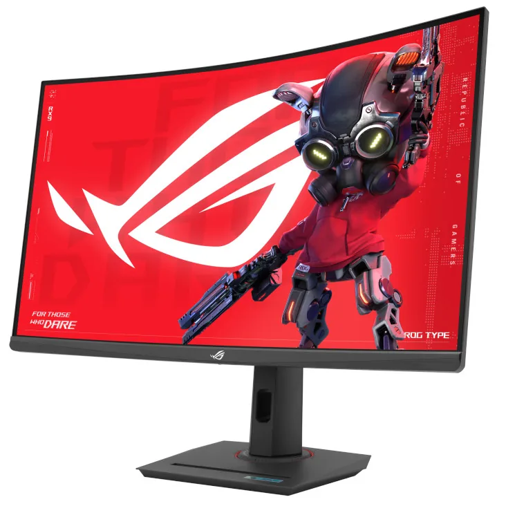 ASUS Monitor ROG Strix XG32WCMS, 31,5", VA, 2560x1440, 1ms, 350cd, DP, HDMI, 4000:1, FreeSync, 280Hz
