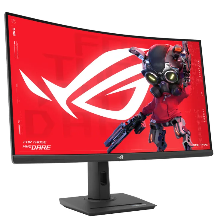 ASUS Monitor ROG Strix XG32WCS, 31,5", VA, 2560x1440, 16:9, 1ms, 350cd, DP, HDMI, 3500:1, FreeSync, 180Hz