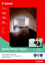 Canon MP-101 - A3 (297 x 420 mm) - 170 g/m? - 40 listy fotografický papír - pro i6500, 9100, 9950; PIXMA iX7000; S6300, 9000