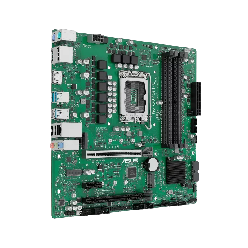 MB ASUS Pro Q870M-C-CSM LGA1851 4xDDR5 M.2 HDMI DP mATX