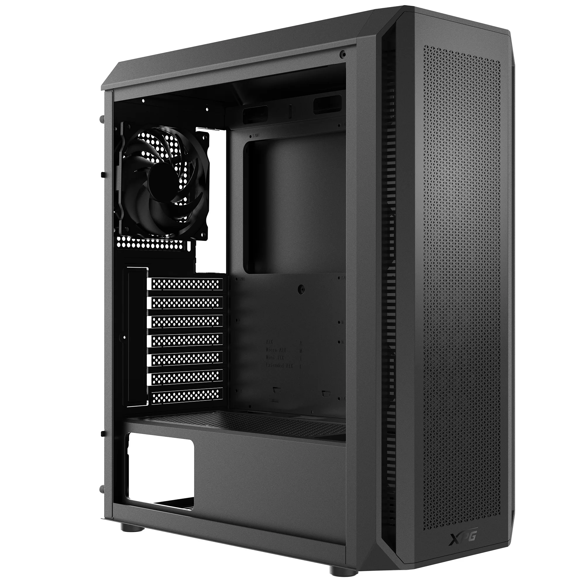 Adata XPG Valor Air Plus/Midi Tower/Transpar./Černá