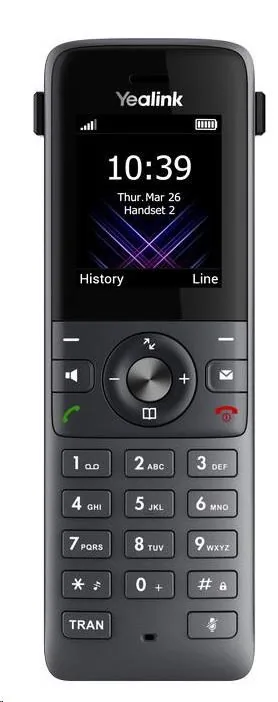 Yealink W73H IP DECT ručka pro W70B, 1,8'' bar.disp.
