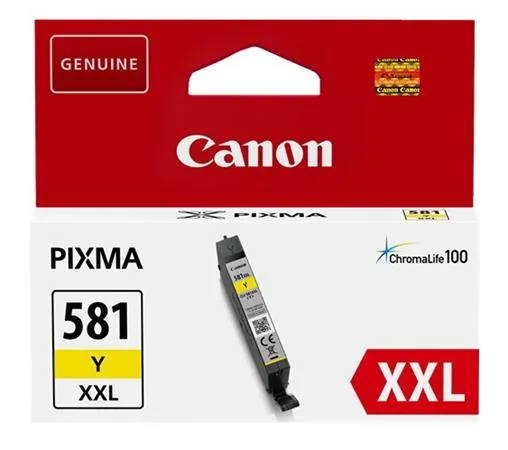 Canon CLI-581Y XXL - Velikost XXL - žlutá - originální - inkoustový zásobník - pro PIXMA TS6251, TS6350, TS6351, TS705, TS8252, TS8350, TS8351, TS8352, TS9550, TS9551