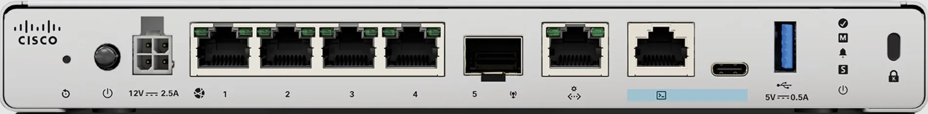 Cisco Secure Firewall 220 Threat Defense - Bezpečnostní zařízení - 1GbE - montáž na stůl / do skříně