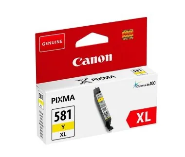 Canon CLI-581Y XL - 8.3 ml - velikost XL - žlutá - originální - inkoustový zásobník - pro PIXMA TS6251, TS6350, TS6351, TS705, TS8252, TS8350, TS8351, TS8352, TS9550, TS9551