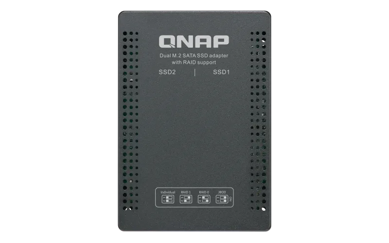 QNAP QDA-A2MAR - redukce z 2x M.2 na 1x 2.5"