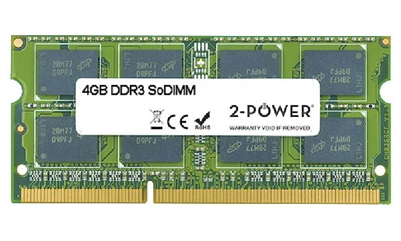 2-Power 4GB MultiSpeed 1066/1333/1600 MHz DDR3 SoDIMM 2Rx8 (1.5V / 1.35V) (DOŽIVOTNÍ ZÁRUKA)