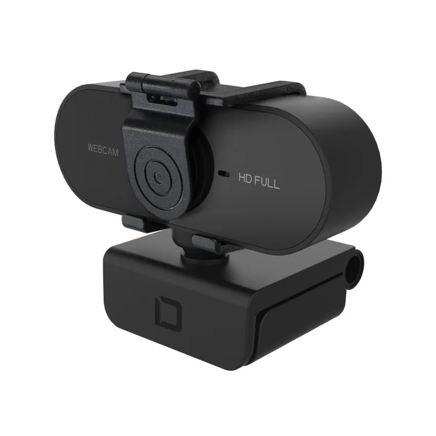 DICOTA Webcam PRO Plus Full HD - Webkamera - barevný - 1920 x 1080 - 1080p - audio - USB 2.0
