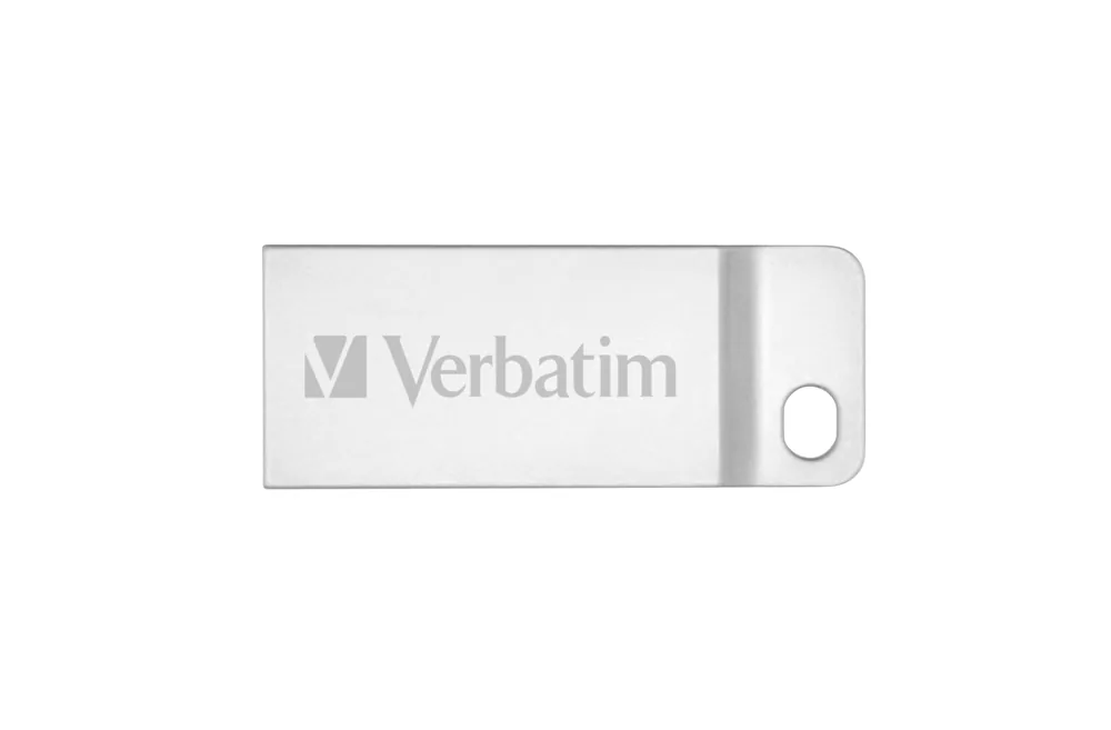 VERBATIM Flash Disk 16GB Metal Executive, USB 2.0, stříbrná