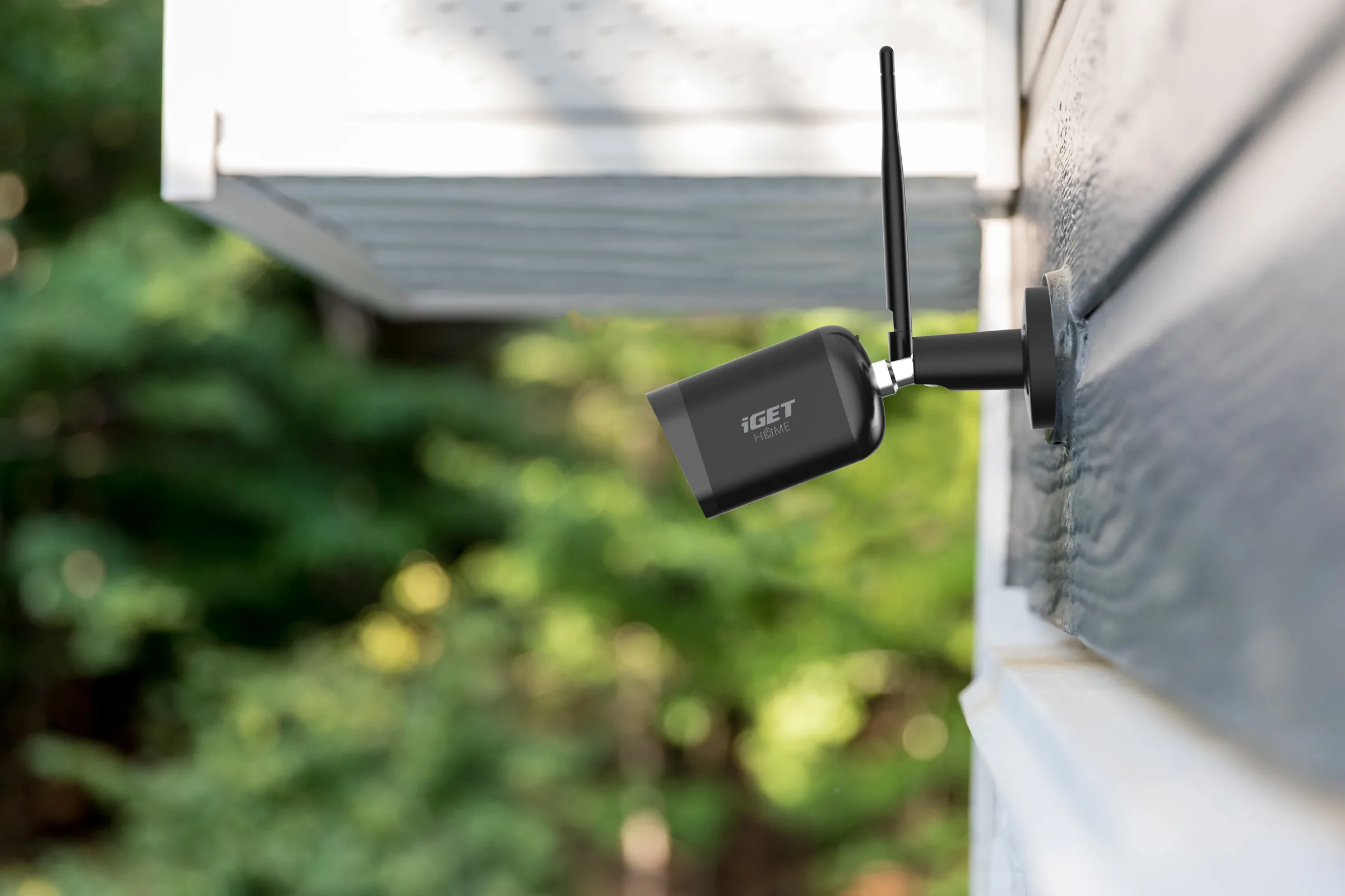iGET HOME Camera CS6 Black - WiFi IP FullHD 1080p kamera, noční vidění, dvoucestné audio, IP65