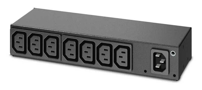 APC Basic Rack PDU AP6015A - Rozvodná jednotka PDU (k montáži na regál) - AC 100/120/200/208/230/240 V - vstup: IEC 60320 C14 - výstupní konektory: 8 (power IEC 60320 C13) - 1U - černá - pro P/N: SCL500RM1U, SCL500RMI1U, SMTL750RM2UCNC, SMX2KR2UX145, SMX3