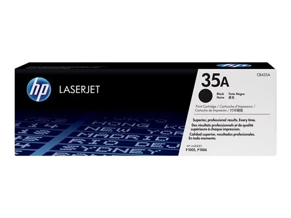 HP 35A - Černá - originální - LaserJet - kazeta s barvivem (CB435A) - pro LaserJet P1005, P1006, P1007, P1008, P1009