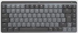 Logitech Master Series MX Mechanical Mini - Klávesnice - podsvícená - bezdrátový - Bluetooth LE - QWERTY - US mezinárodní - klávesový spínač: Clicky - grafit