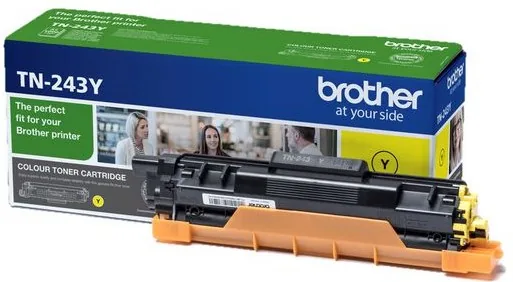 Brother TN243Y - Žlutá - originální - kazeta s barvivem - pro Brother DCP-L3510CDW, DCP-L3517CDW, DCP-L3550CDW, DCP-L3550DW, MFC-L3730CDN
