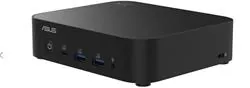 ASUS NUC 14 Essential Kit RNUC14MNK1500002 - Barebone - mini PC 1 x N-series N150 / až 3.6 GHz - RAM 0 GB - UHD Graphics - Gigabit Ethernet, 2.5 Gigabit Ethernet, IEEE 802.11ax (Wi-Fi 6E), Bluetooth 5.3 - černá