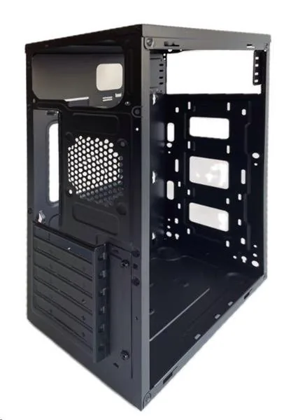 Eurocase ML N6-550B, skrinka ATX, 2xUSB3.0, USB-C, čierna
