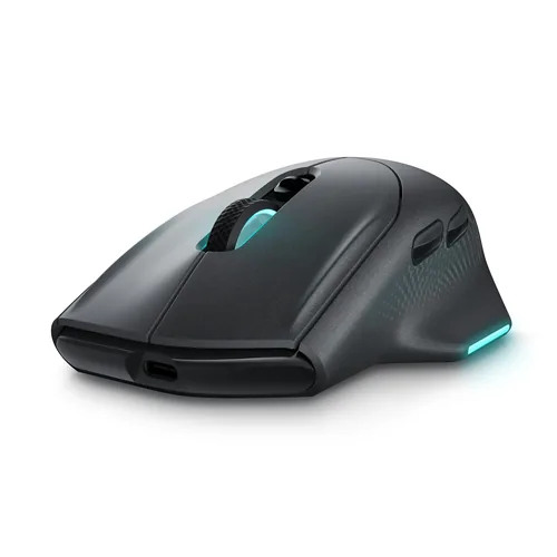 Alienware AW620M - Myš - pravák - optický - 7 tlačítka - kabelové, bezdrátový - USB, 2.4 GHz - Dark Side of the Moon
