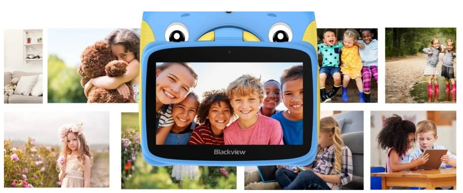 BLACKVIEW Tab 3 Kids, Blue, 7-inch HD 1024*600, 7731E Quad-core 1.3GHz, Front 0.3MP; Rear 2MP Camera, 2GB 32GB, 3280mAh